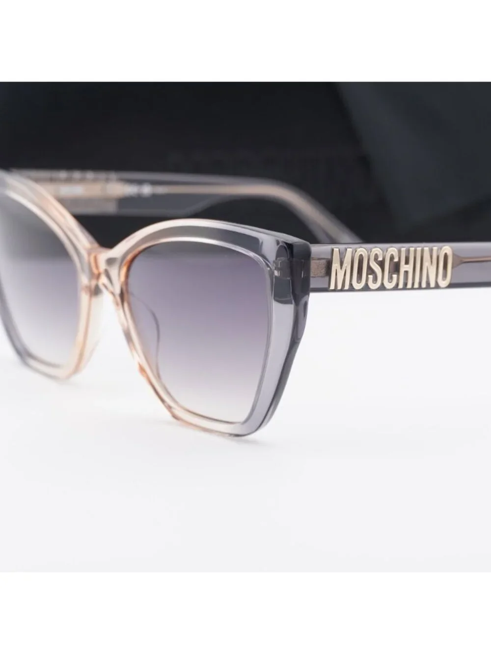 Moschino MOS155/S 0MQE 9O Cat Eye Sunglasses - Grey
